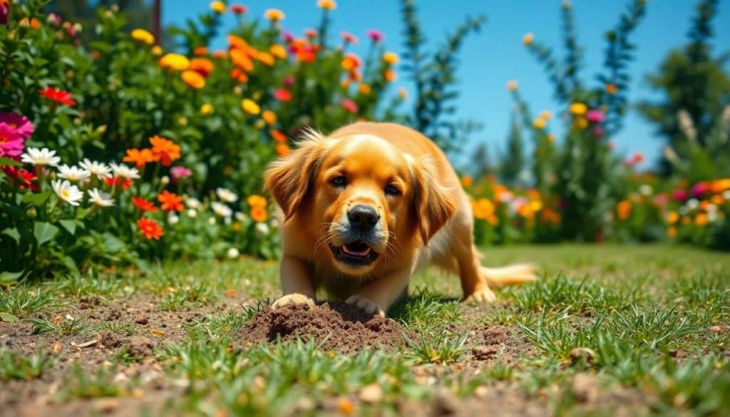 Pourquoi mon chien creuse-t-il dans le jardin ?