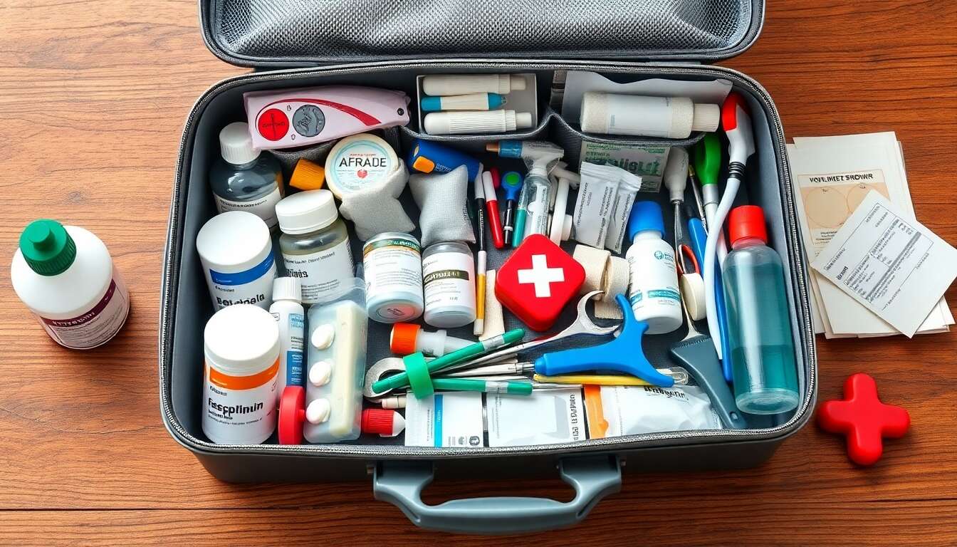 Médicaments et antiseptiques à inclure Médicaments et antiseptiques à inclure