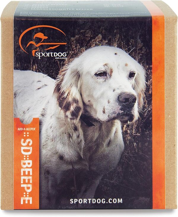 SportDOG - Collier de Repérage avec Beeper pour Chien, Compatible Système de Dressage SportTrainer – jusqu’à 100 heures d’autonomie – pour chien de + 3.6 kg - Orange