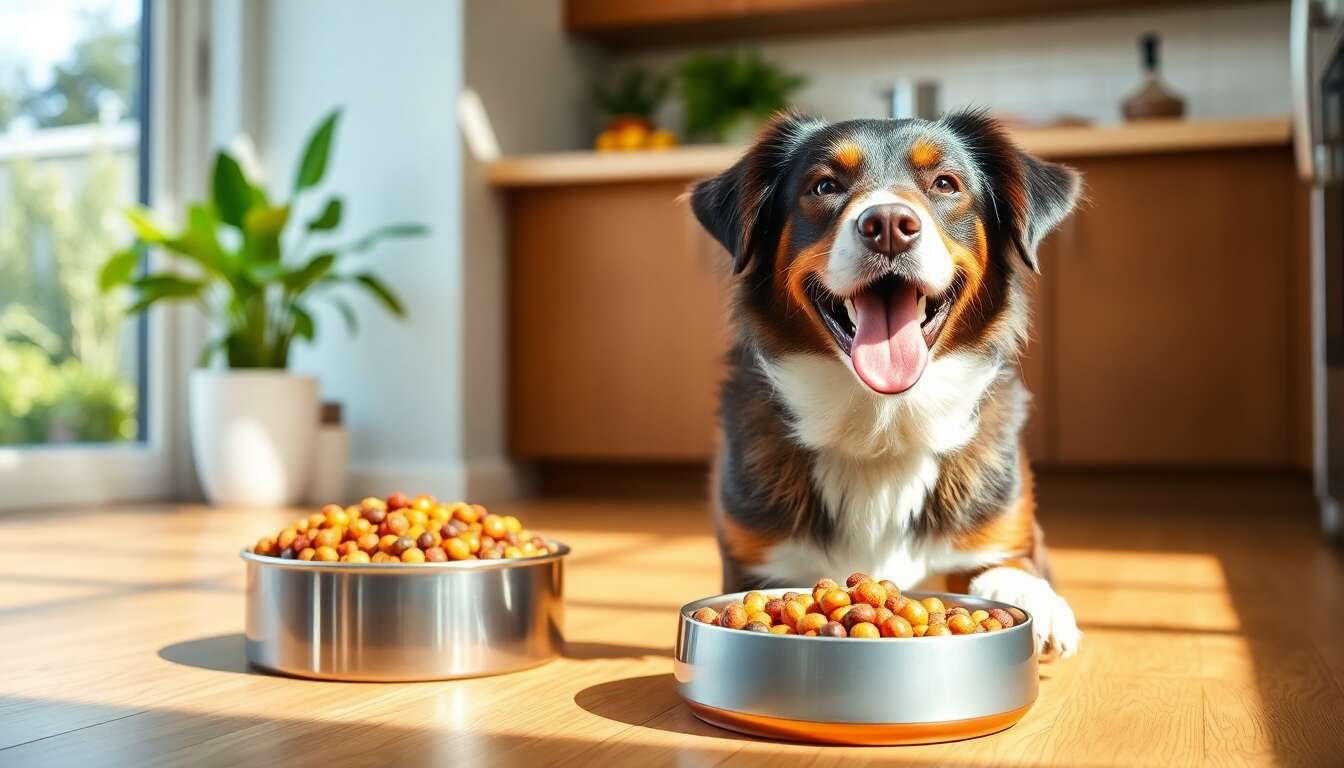 Calculer la bonne quantit&eacute; de croquettes