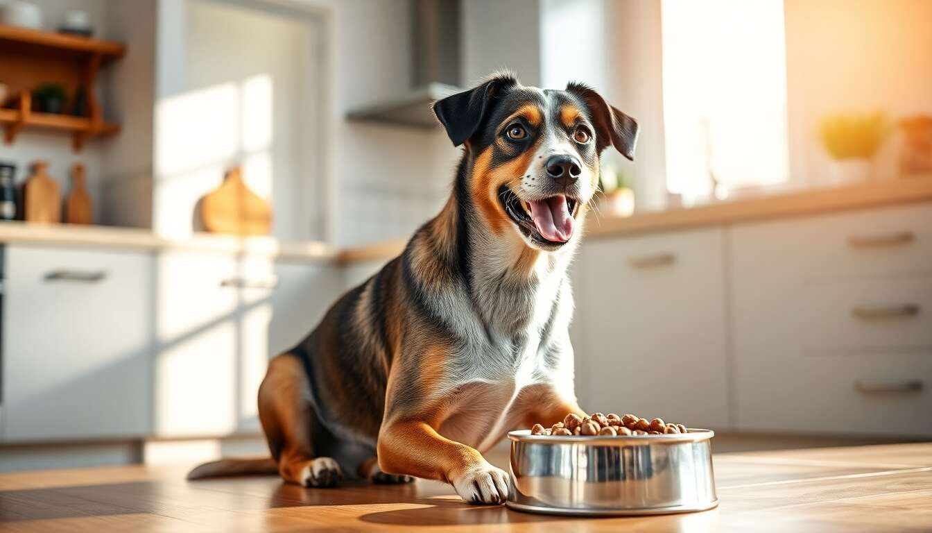 Quantit&eacute; et fr&eacute;quence des repas pour chien