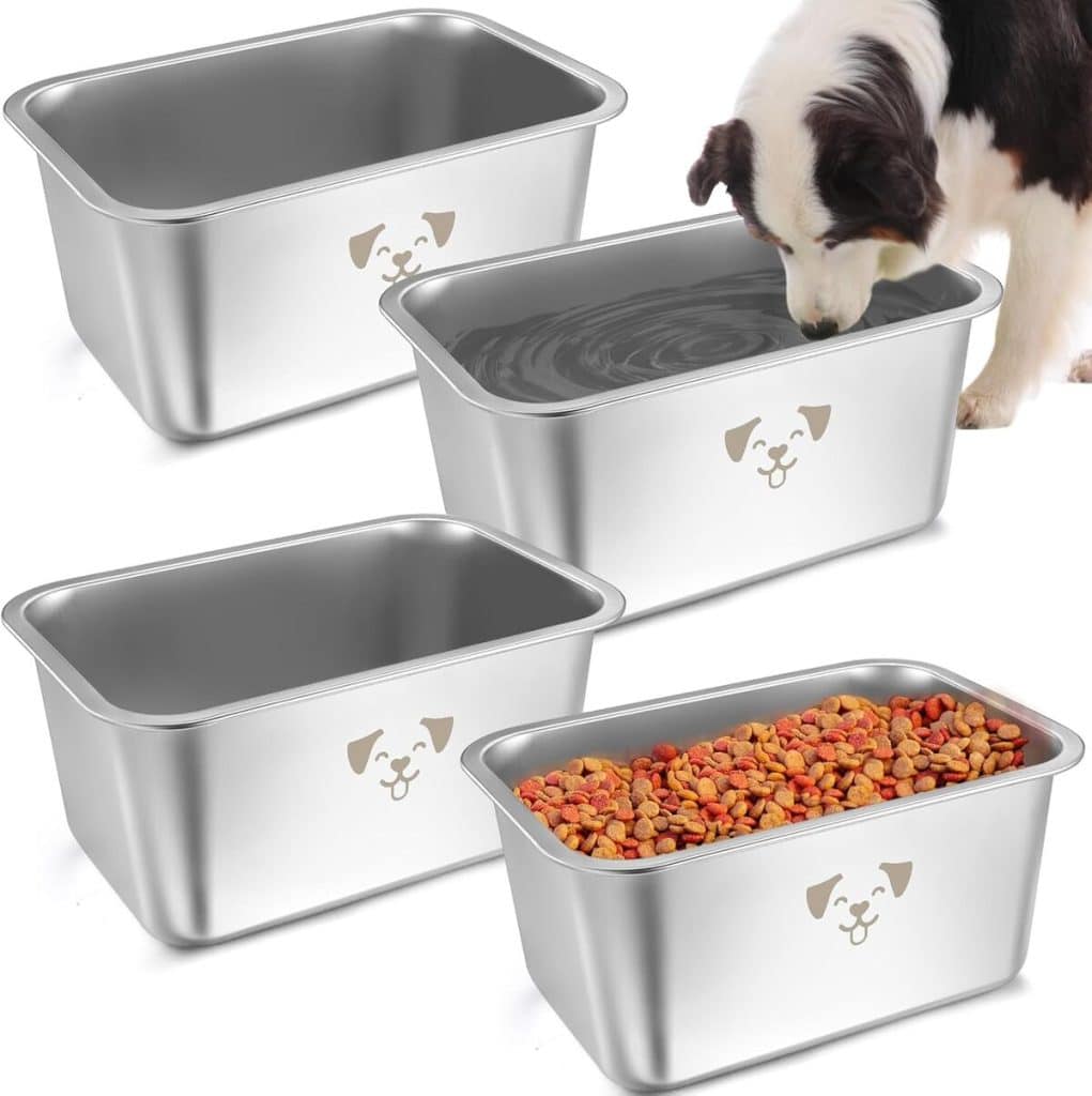 Test des grandes gamelles Sweetude pour chiens XXL : inox, capacité 9 l