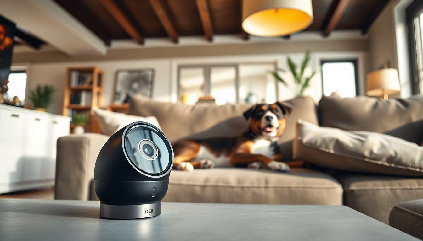 Surveiller son animal avec la caméra Circle de Logi