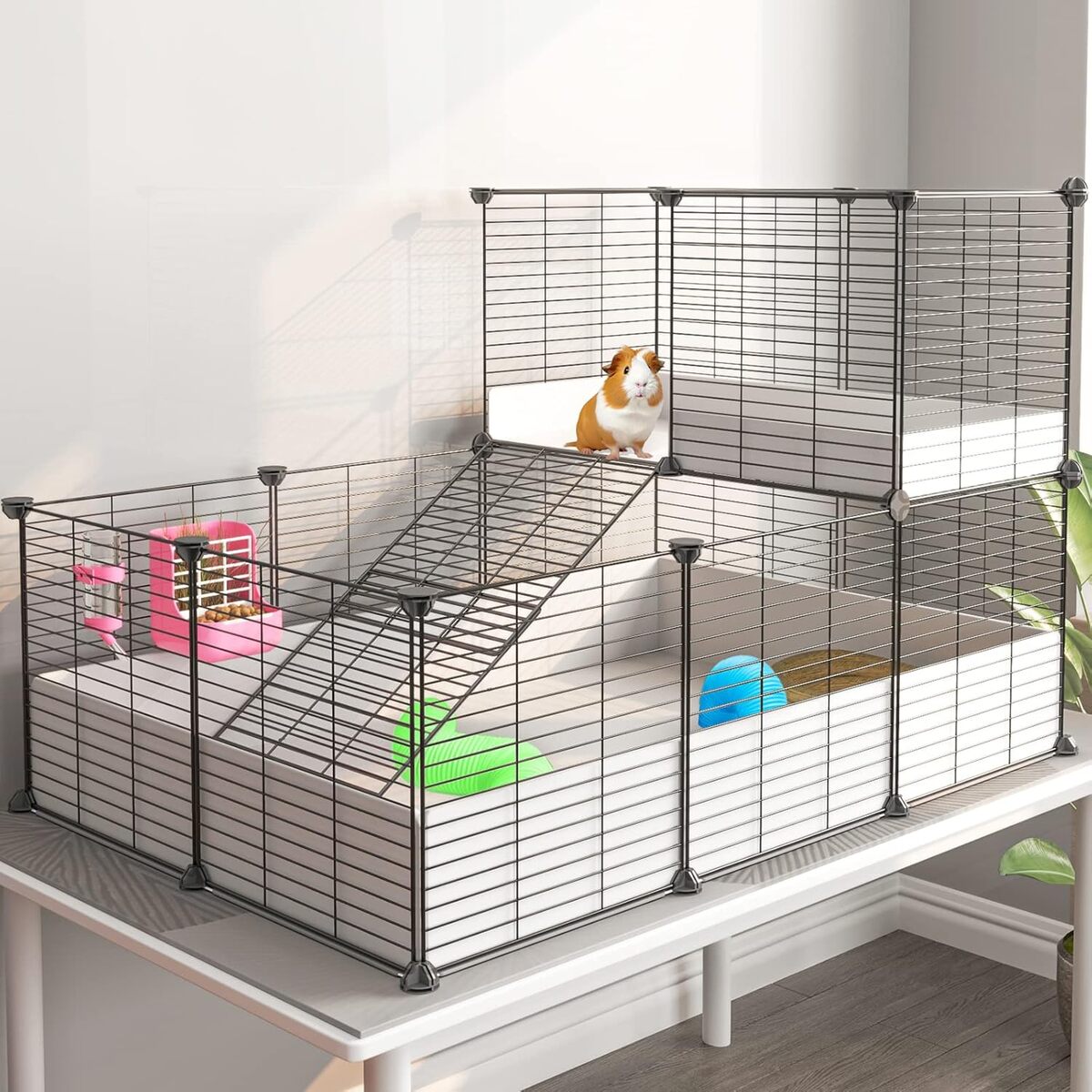 Test de la cage Oneluck Eiiel pour petits animaux
