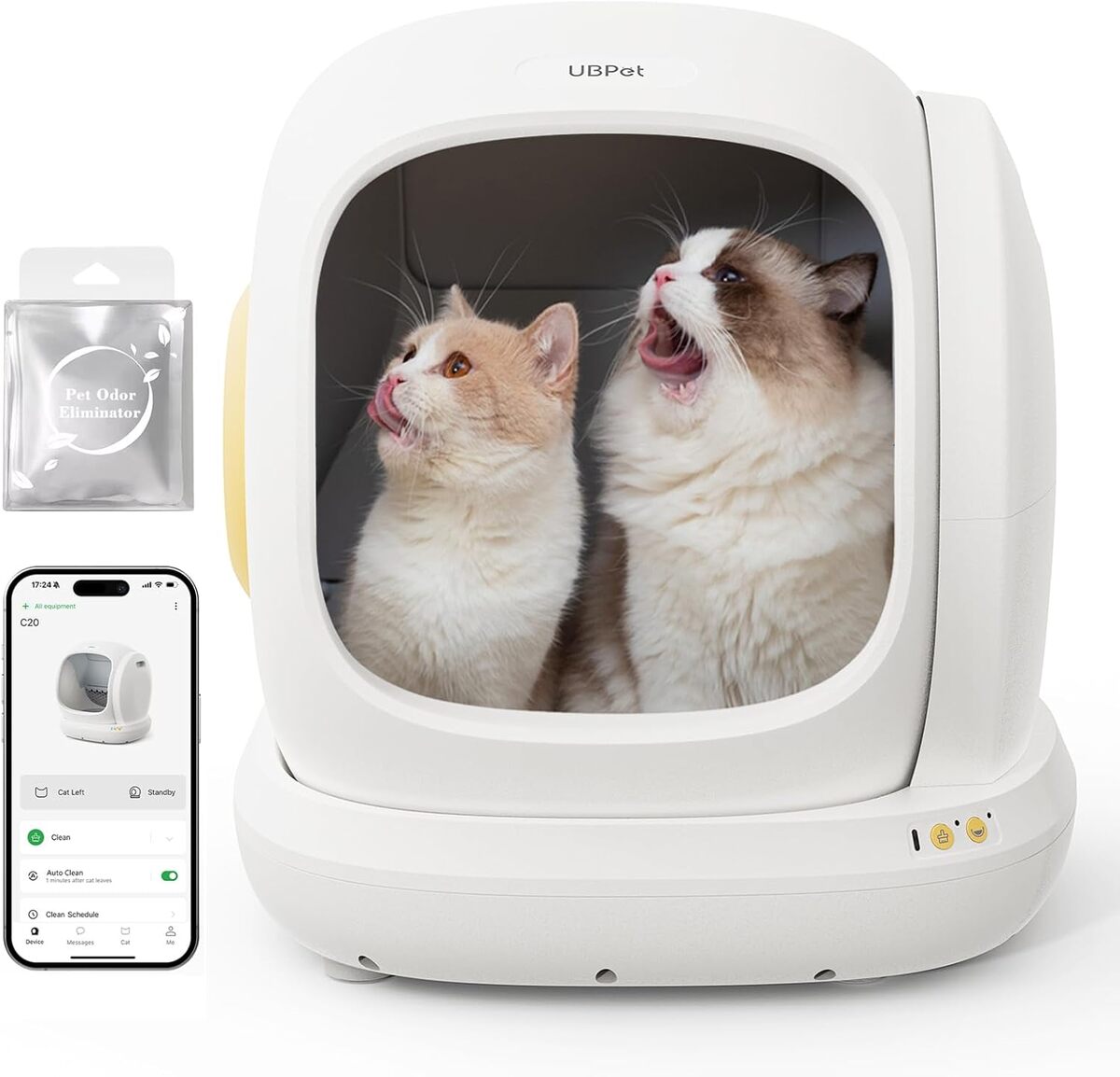 Test de la litière autonettoyante UBPet C20 : efficacité et confort pour votre chat
