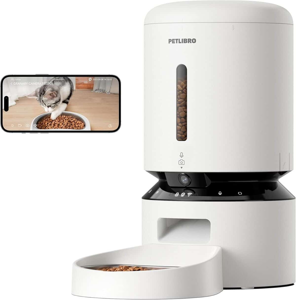 Test du distributeur Petlibro 5L : mangeoire connectée avec caméra 1080p