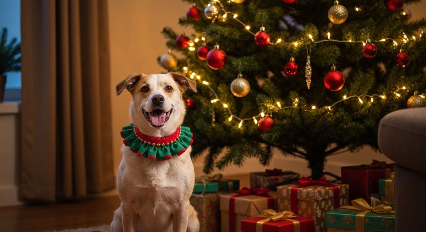 Mode et accessoires de no&euml;l pour chien