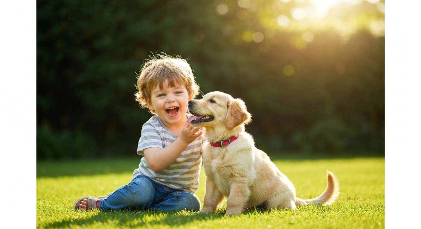 Chiens pour enfants : quelles races privilégier ?