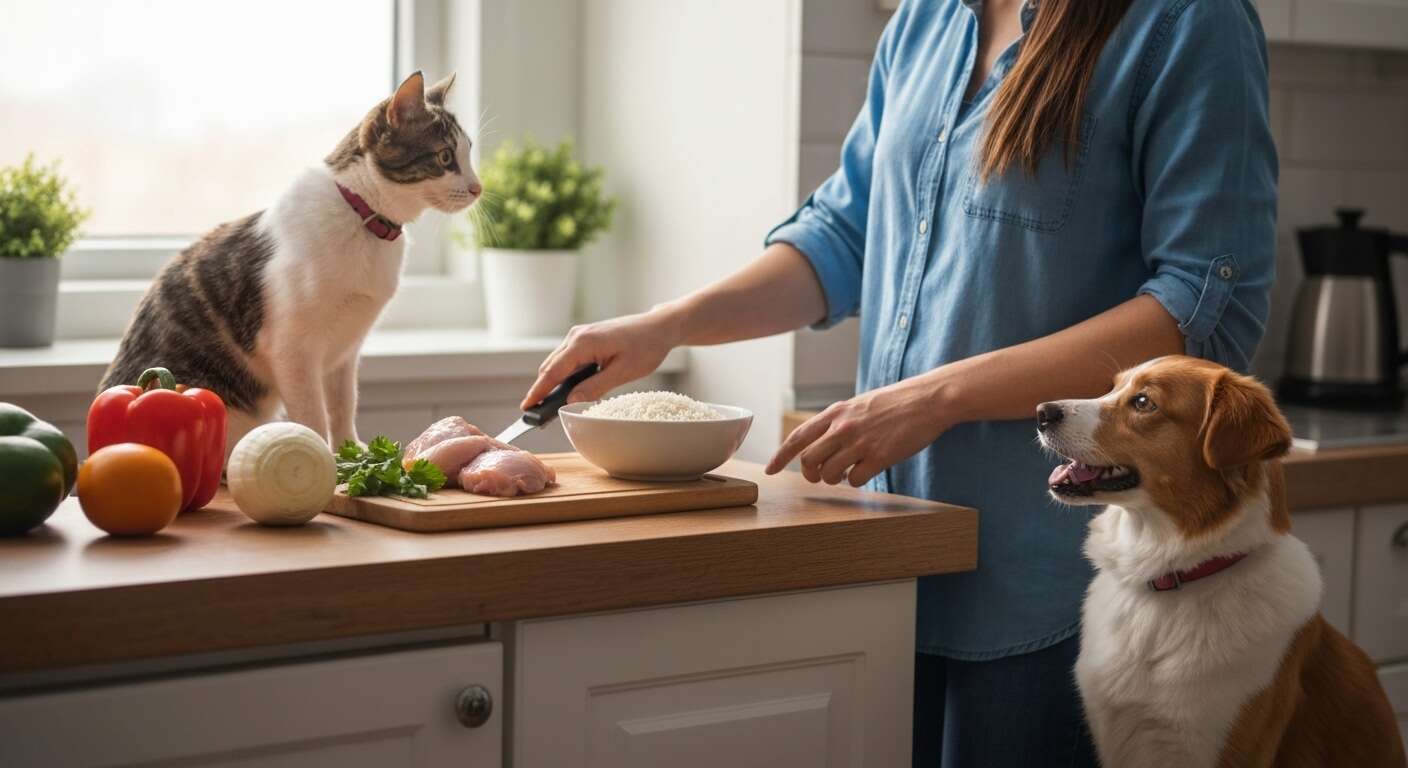 Comment préparer les repas de votre chien et chat ?