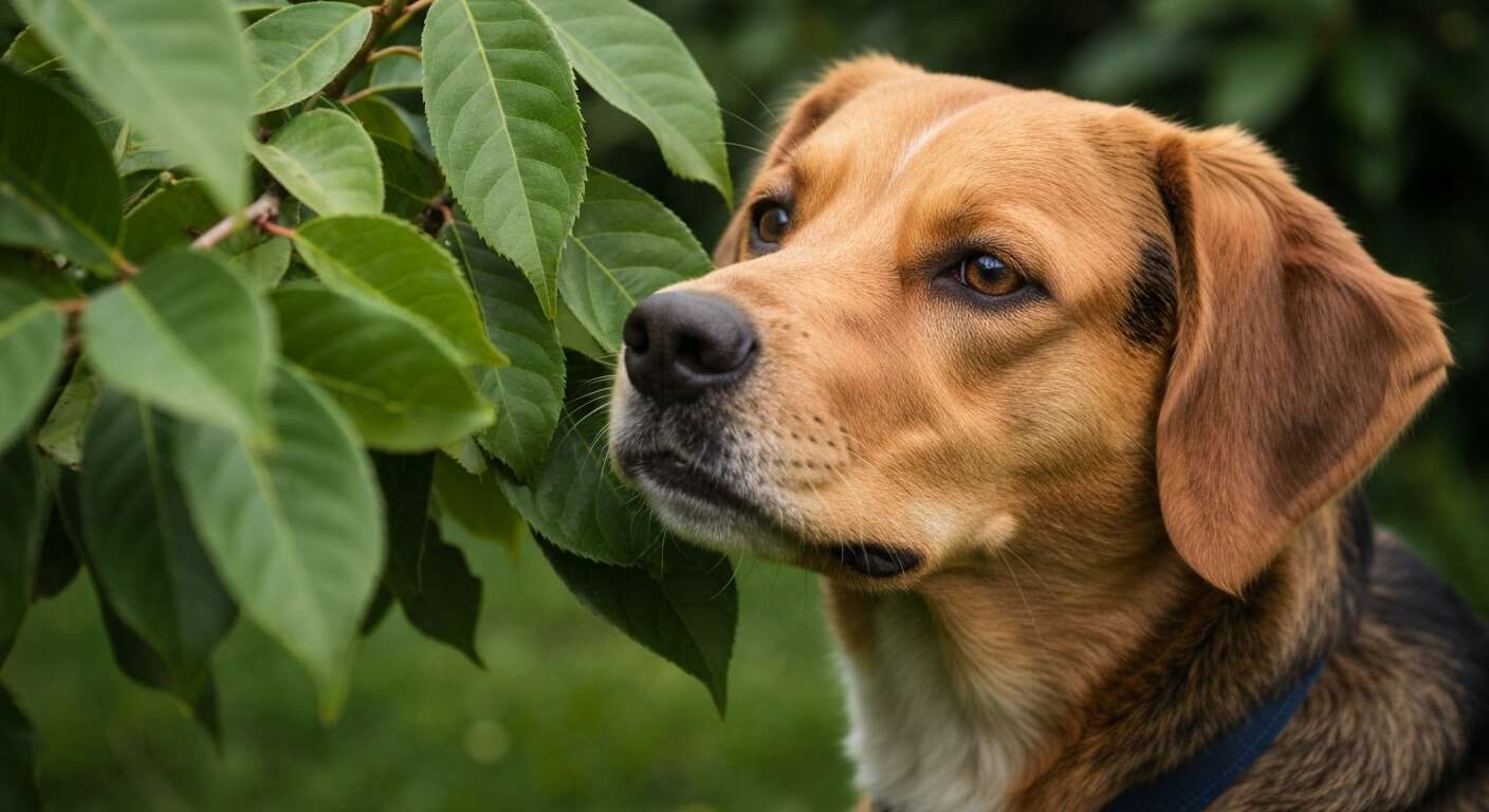 Intoxication du chien par le laurier-cerise : risques et prévention