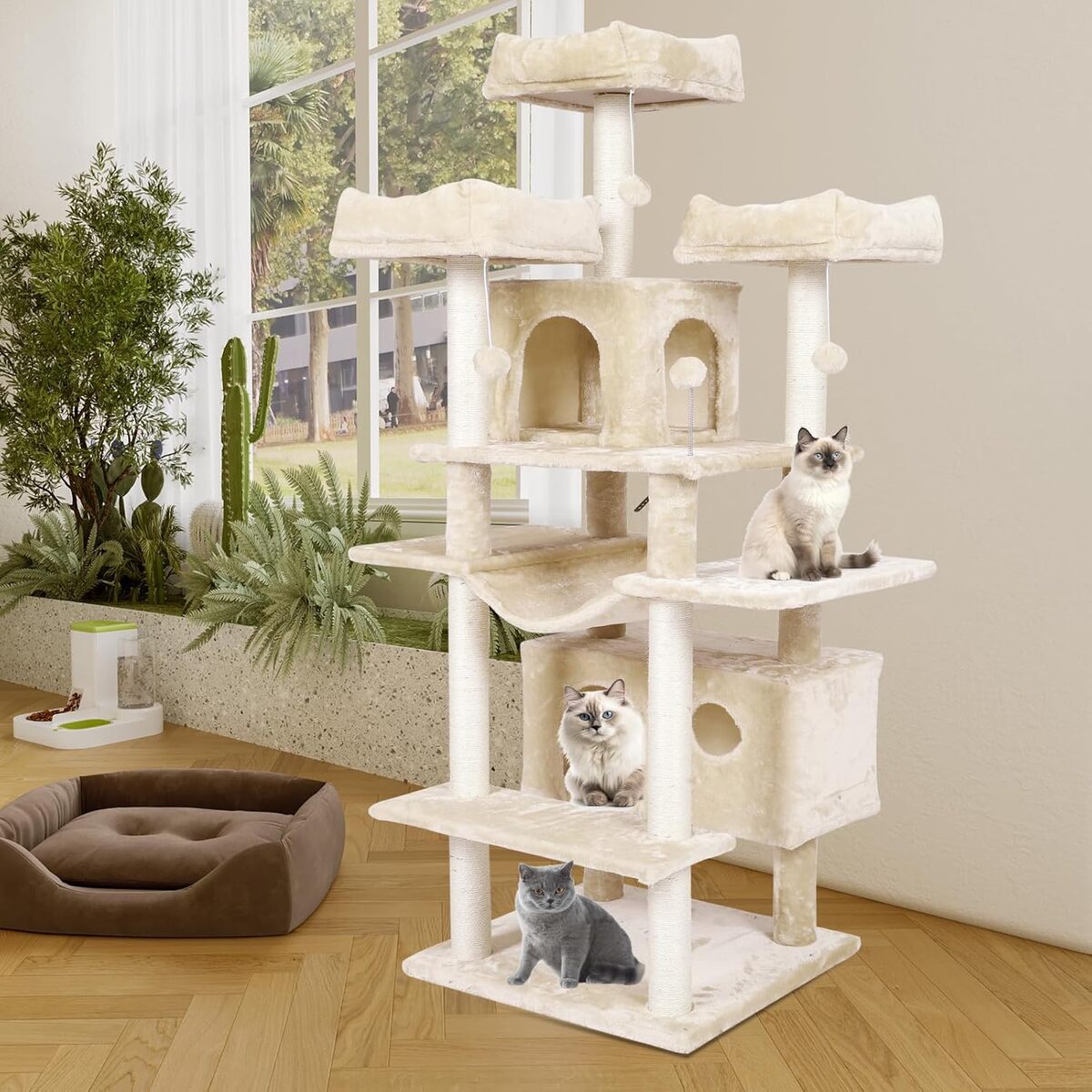 Test : arbre à chat MSmask XXL stable et spacieux