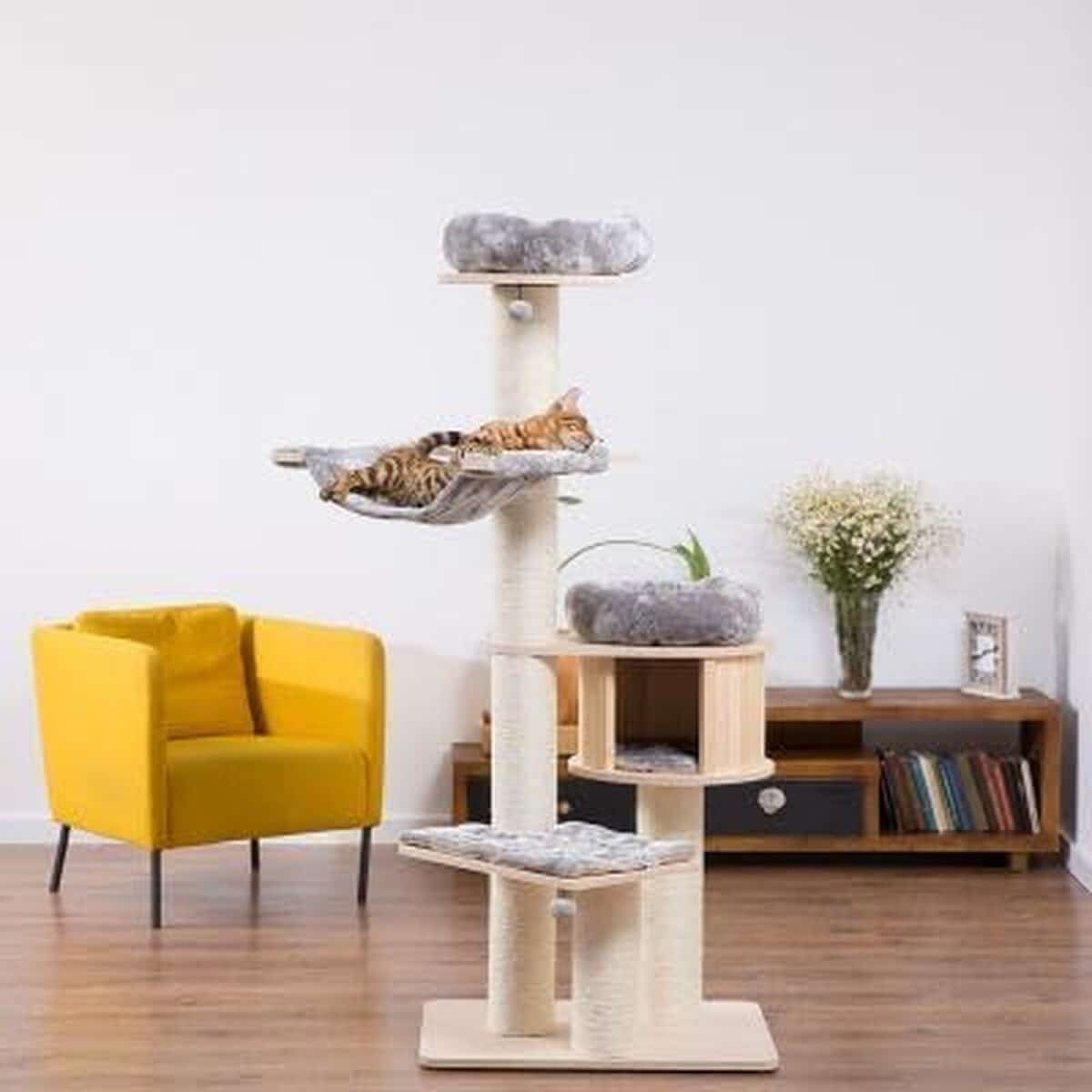 Test de l'arbre à chat Natural Paradise Magnolia XL Plus