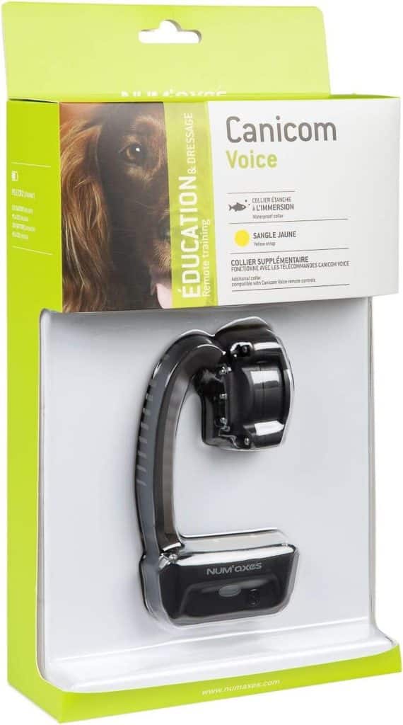 Test du collier de dressage vocal Canicom Voice 200 par Num'Axes