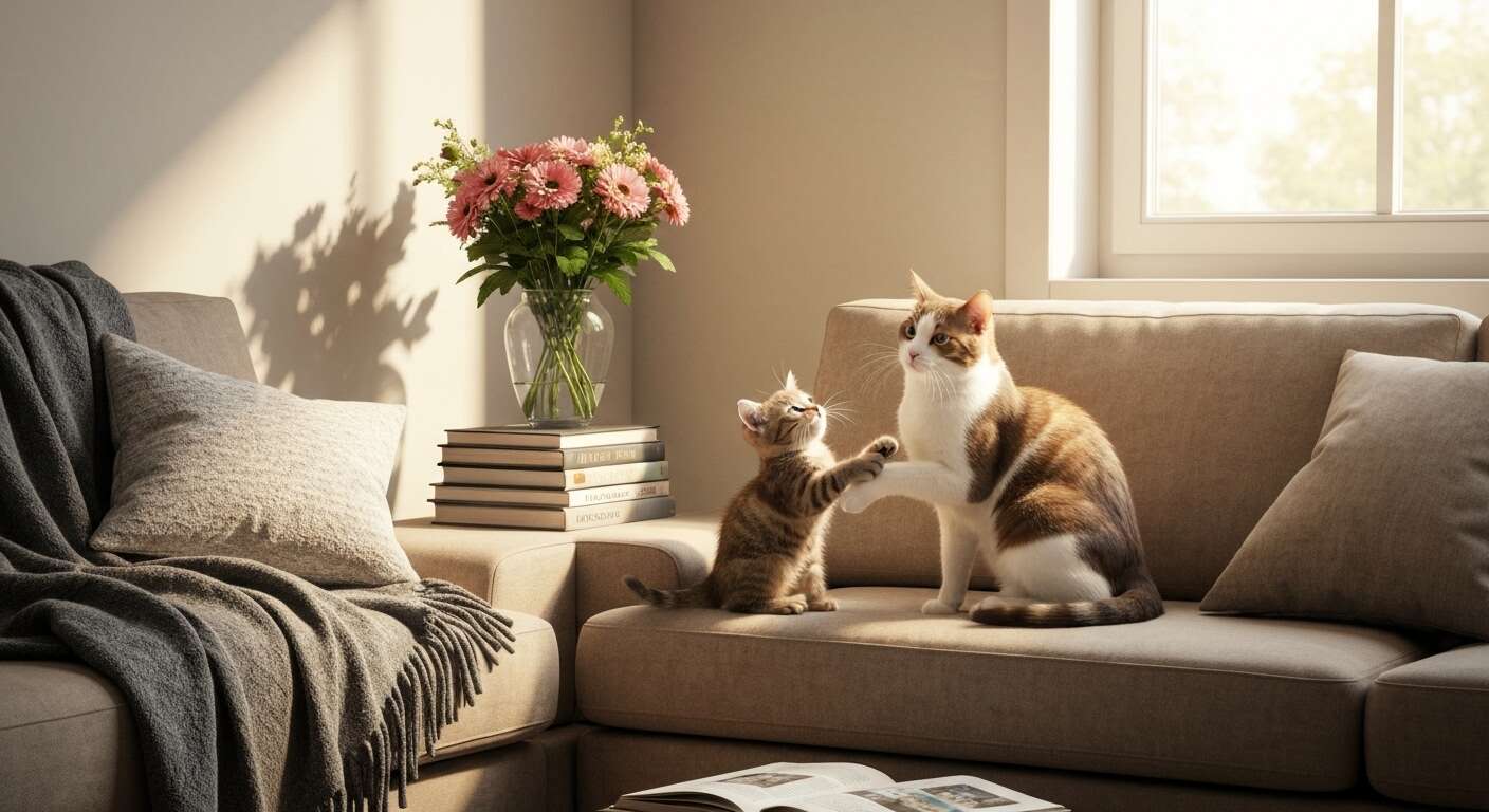 Les b&eacute;n&eacute;fices d'avoir un chaton &agrave; la maison