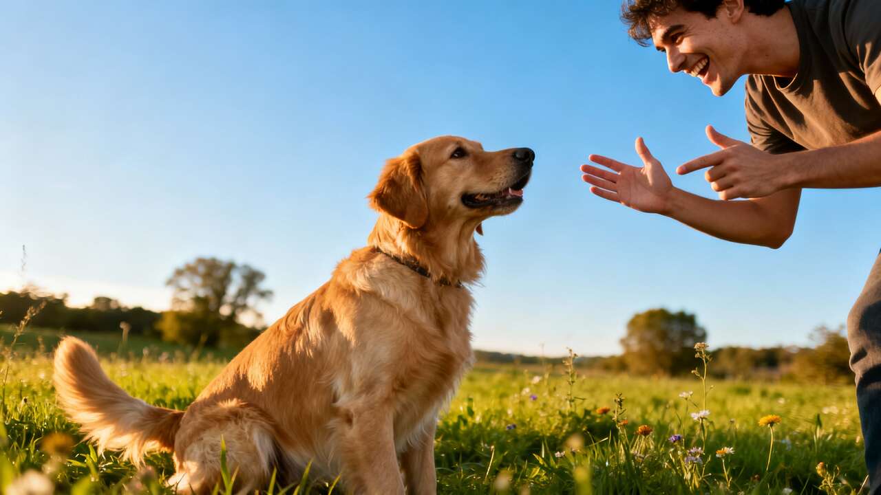 Comment communiquer avec son chien : gestes ou voix ?