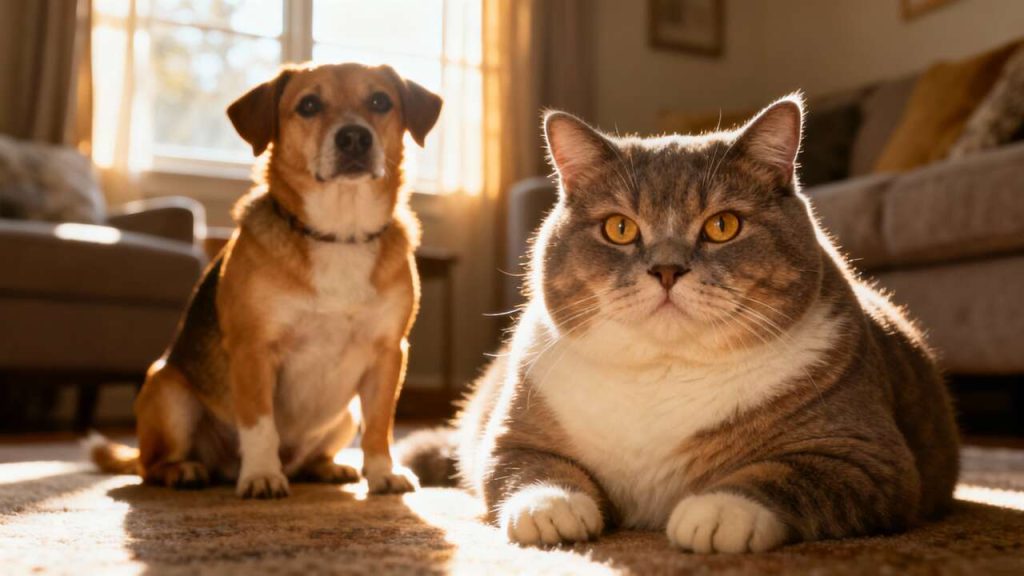 Obésité chez les animaux de compagnie : causes et solutions