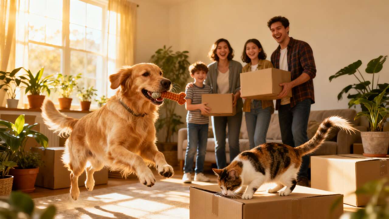 Déménager avec son animal : conseils et astuces