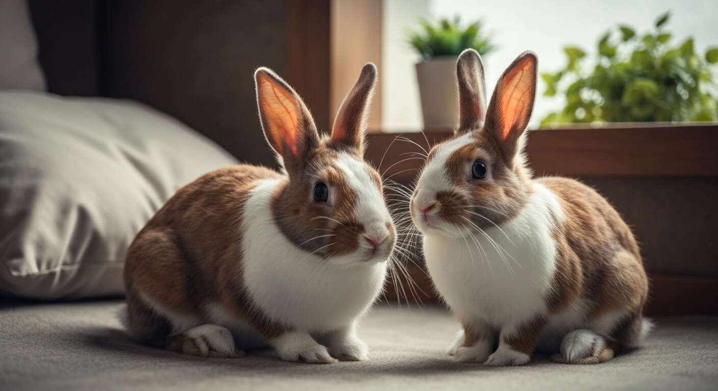 Les bienfaits de la vie en duo pour les lapins