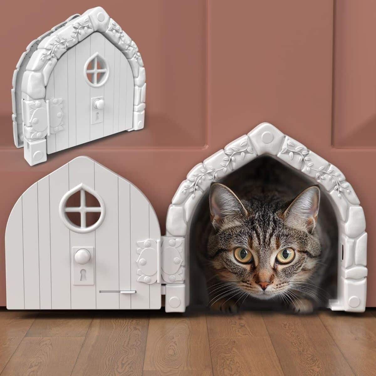 Test de la grande porte Fairy™ pour chats jusqu'à 9 kg : élégance et durabilité