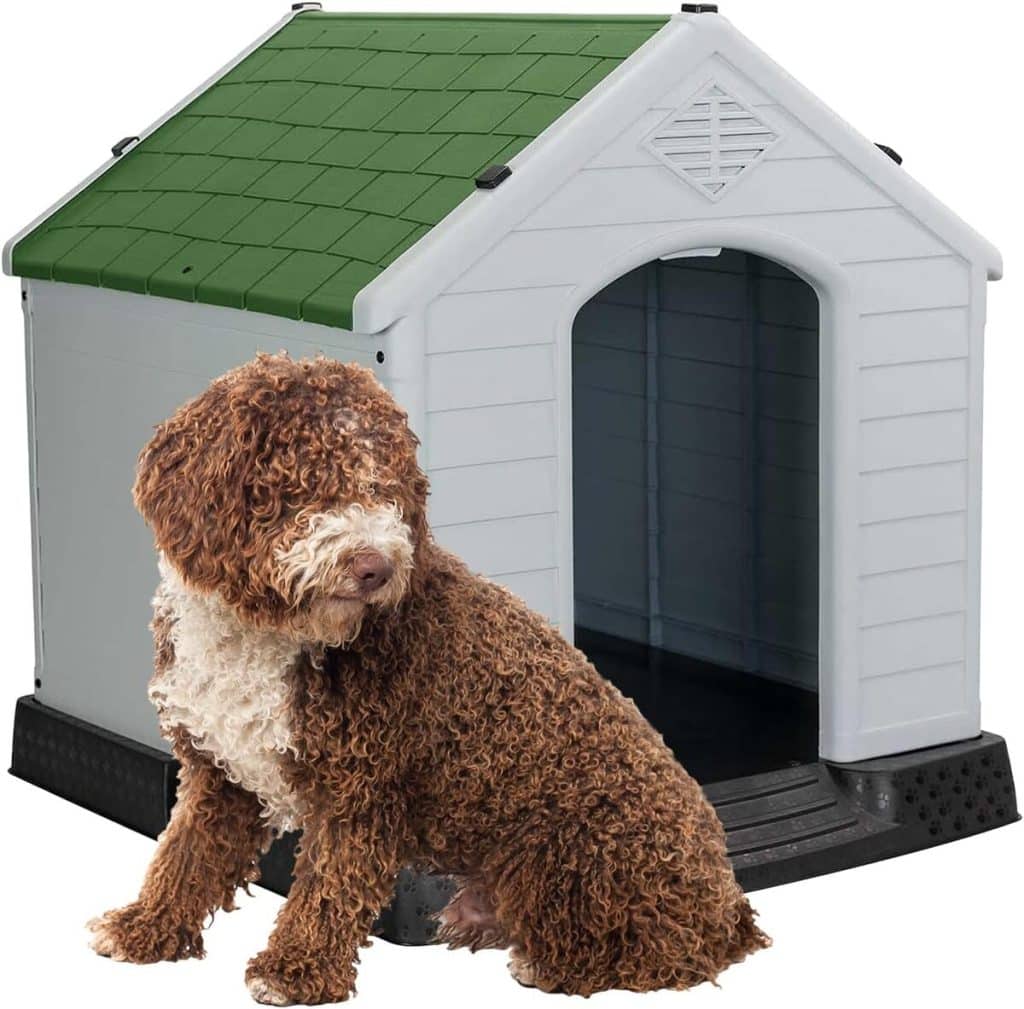 Test niche imperméable Aqpet : confort pour grands chiens