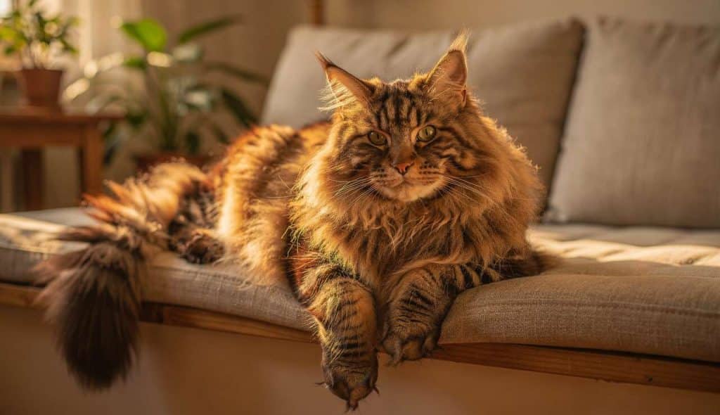 Le Maine Coon : un géant au cœur tendre