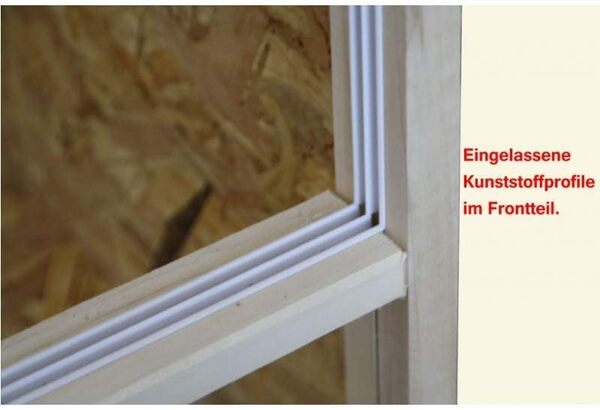 OSB-Terrarium, Holzterrarium 120 x 60 x 80 cm mit Seitenbelüftung