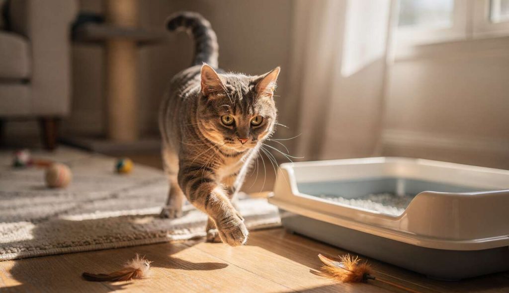 Analyse des selles pour chat : pourquoi ?