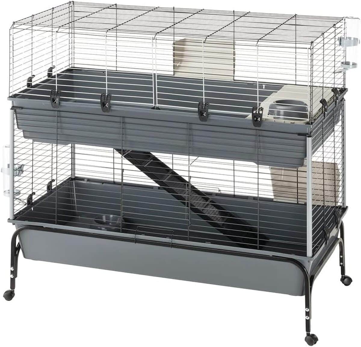Test : cage deux étages Ferplast Rabbit 120 Double - 118 x 58 x 117 cm