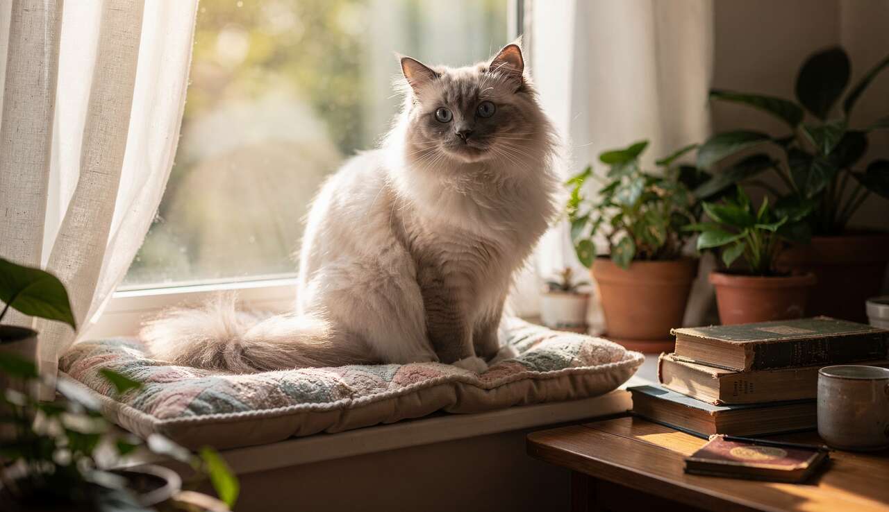 Le Ragdoll : un chat tendre au cœur doux et au regard profond