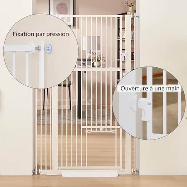 Découvrez notre analyse approfondie de la barrière unipaws avec chatière : sécurité, design et praticité au rendez-vous pour vos animaux de compagnie