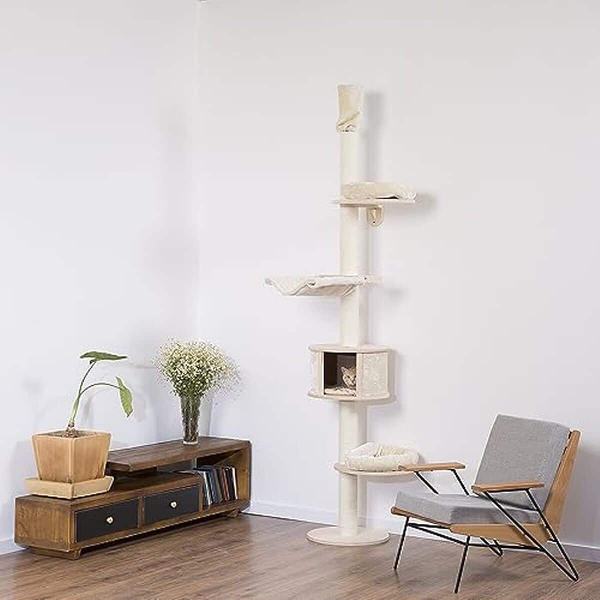 Test : arbre à chat Natural Paradise Magnolia, le compacte et stable