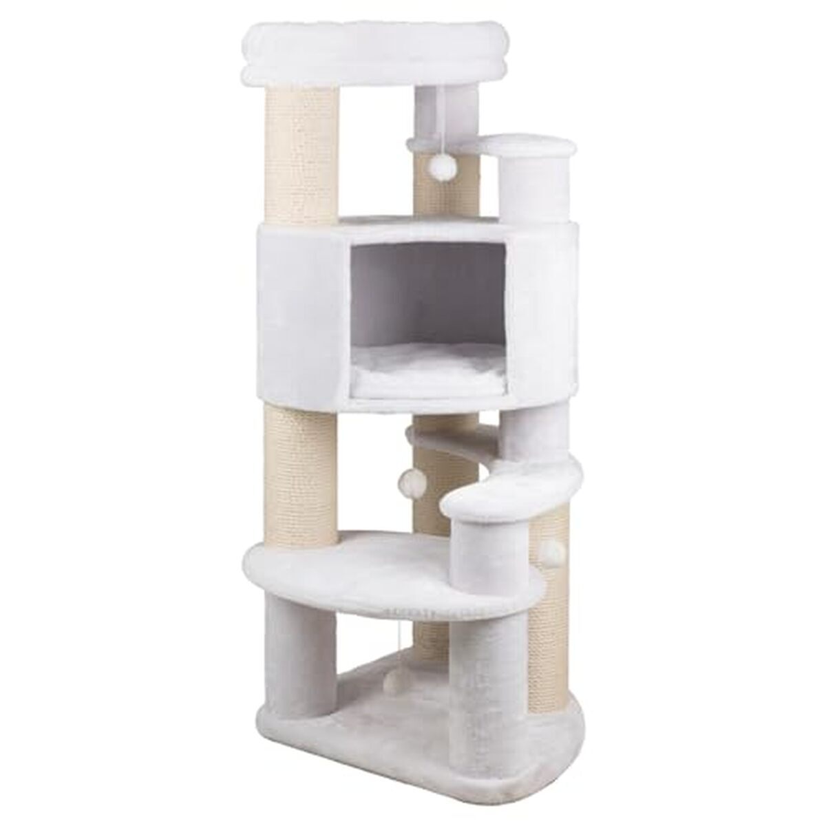 Test : arbre à chat Zita XXL 147 cm blanc