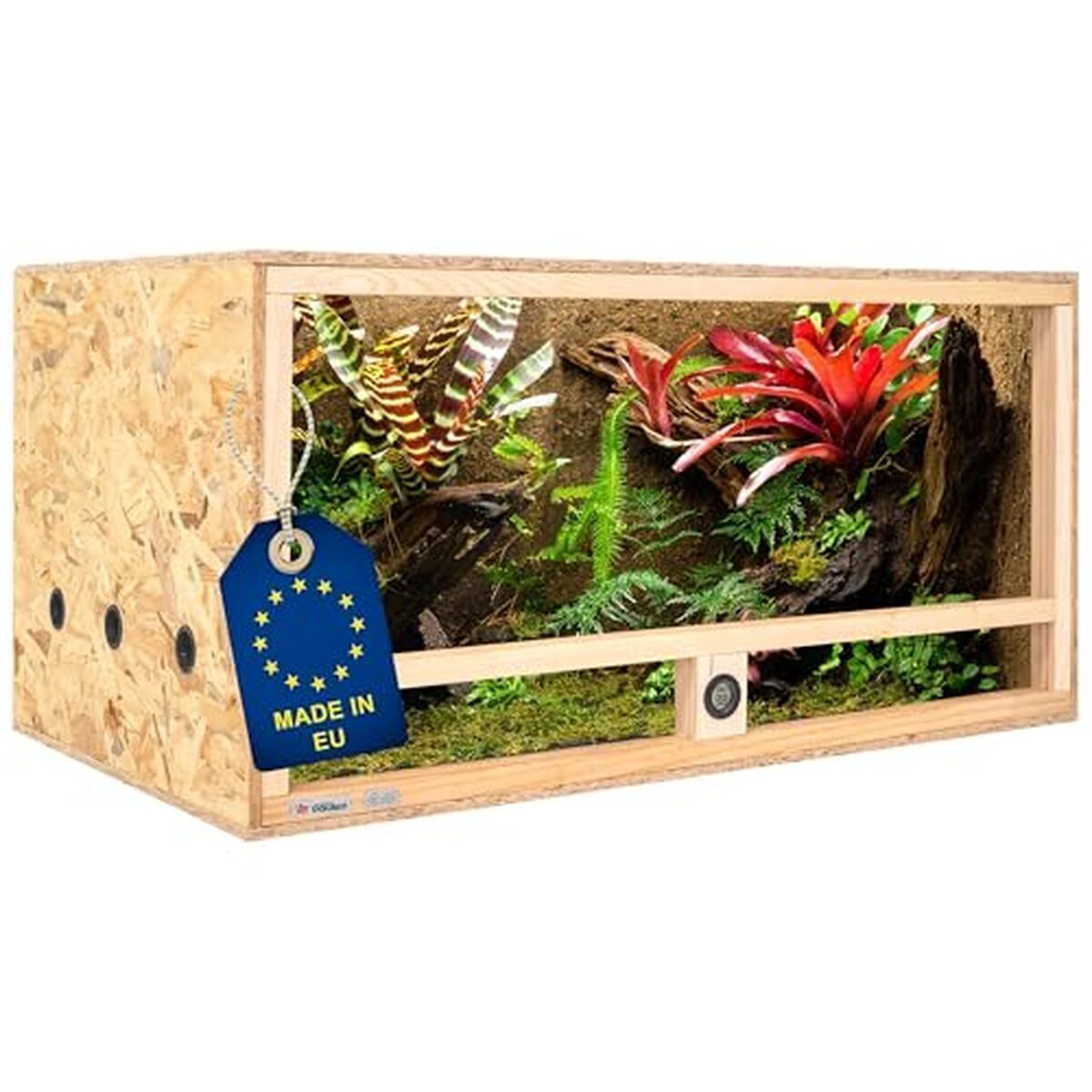 Test du terrarium ITA 100x60x50 cm : ventilation et hygromètre intégrés