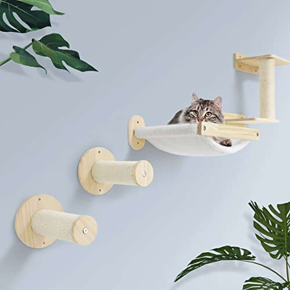 Test : sONGWAY étagère d'escalade pour chat avec hamac et griffoir