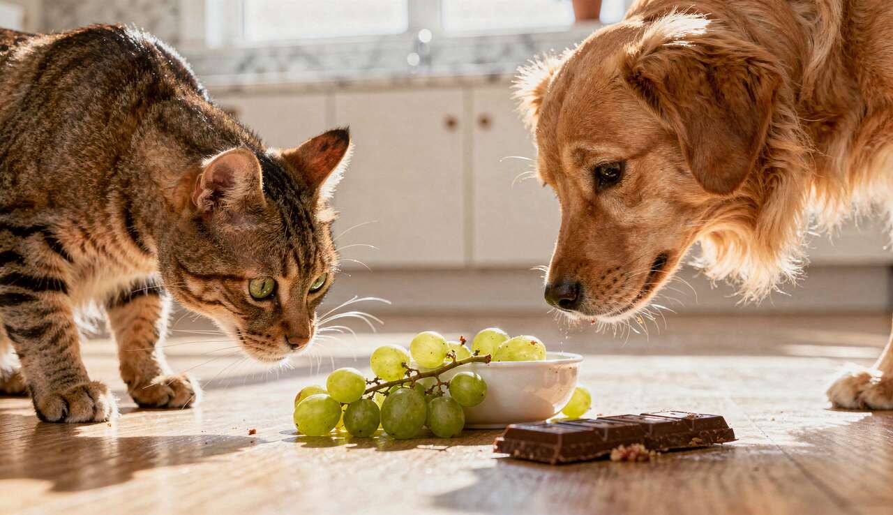 Quels aliments communs sont toxiques pour vos chats et chiens ?