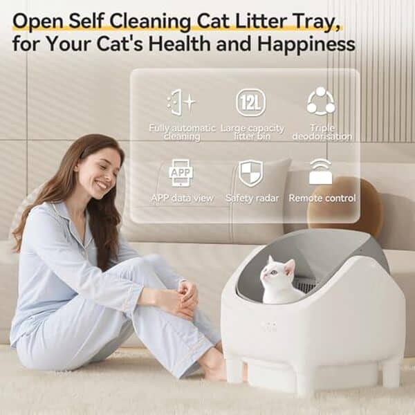 Découvrez notre test approfondi de la litière autonettoyante Devoko avec une capacité de 15 jours, idéale pour simplifier l'entretien du bac à litière de votre chat.