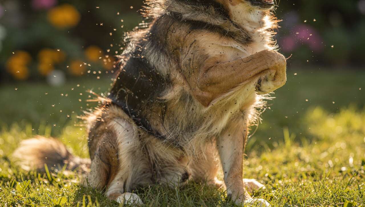 Votre animal de compagnie se gratte !