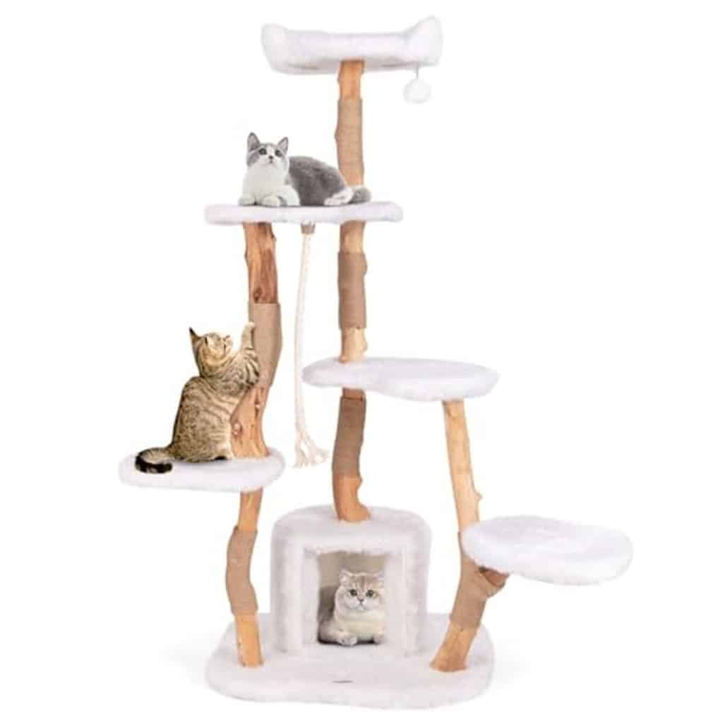 Test : arbre à chat XXL Costway 168 cm, un paradis pour vos félins