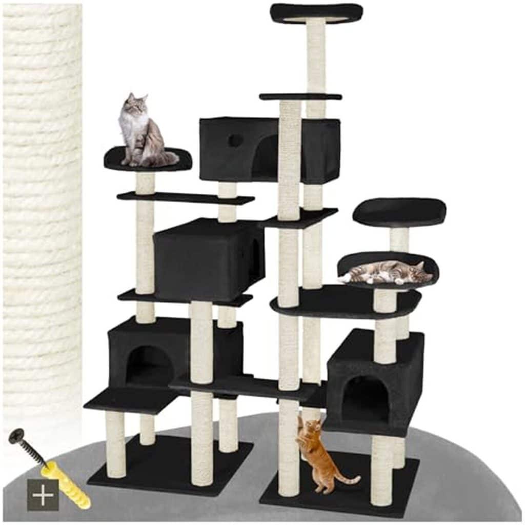 Test : arbre à chat XXL tectake 214 cm