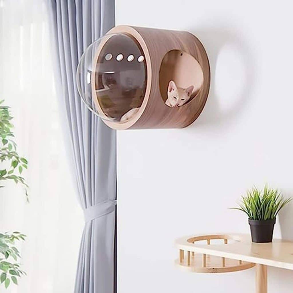 Test : cadre d'escalade mural Imidia pour chat style 1