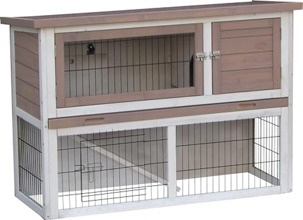 Test clapier Flamingo Loft Urban brun : compacité et résistance