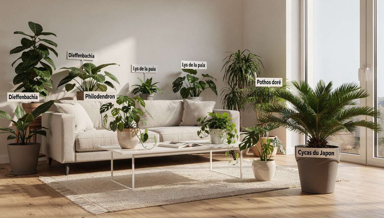 Plantes d'intérieur et de jardin dangereuses