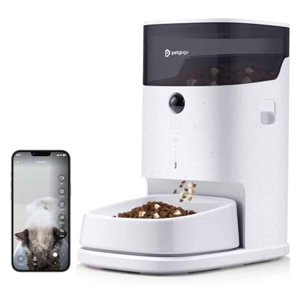 Test du distributeur croquettes PetFeeder 3, 5 L avec appel vidéo