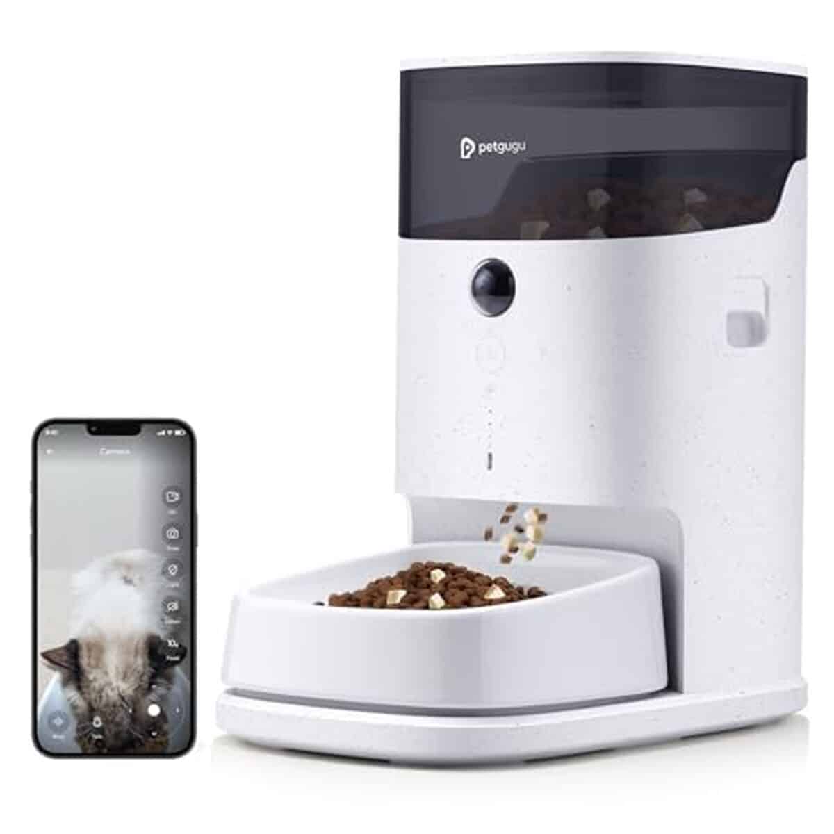 Test du distributeur croquettes PetFeeder 3, 5 L avec appel vidéo