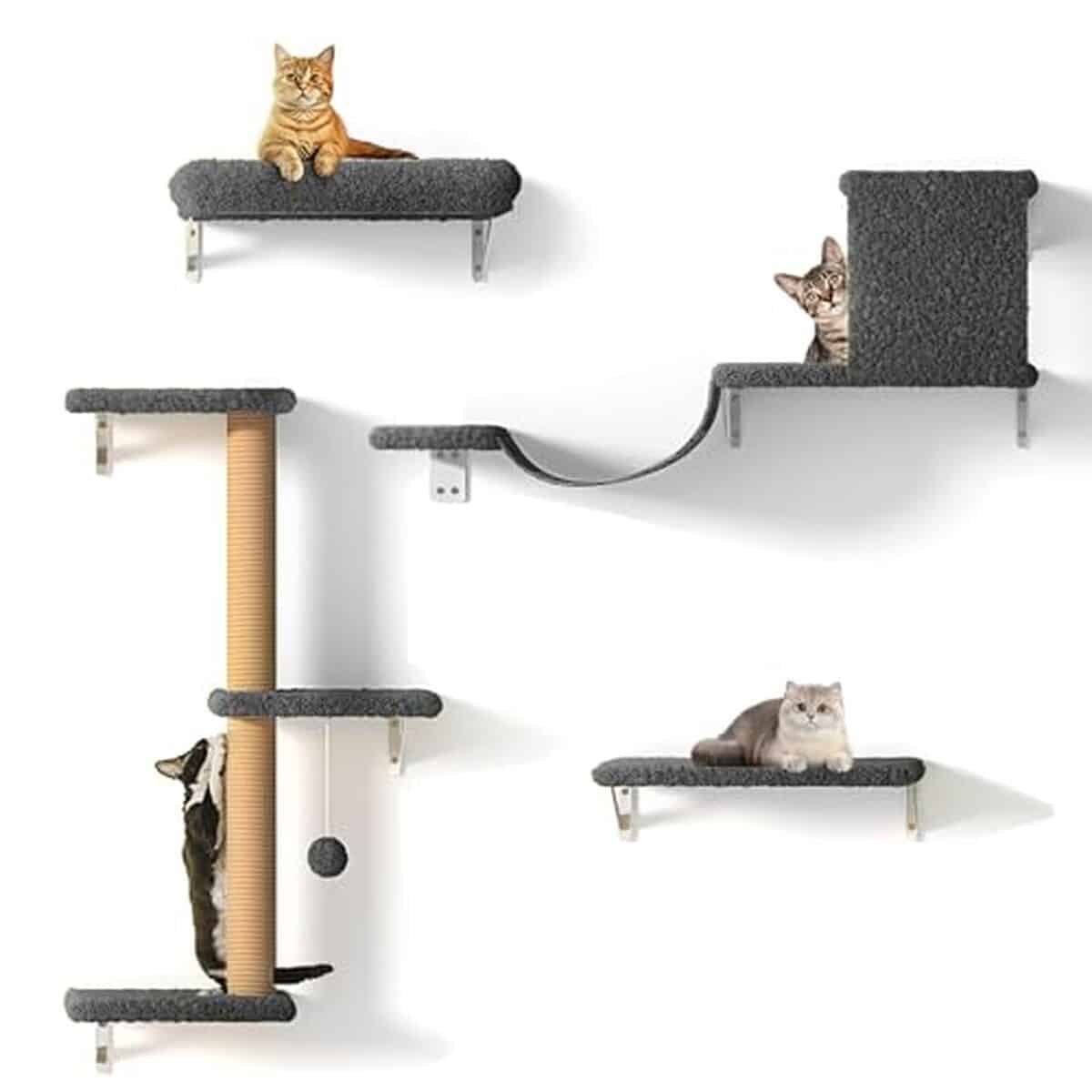 Test : étagères murales pour chat FUKUMARU 4 en 1
