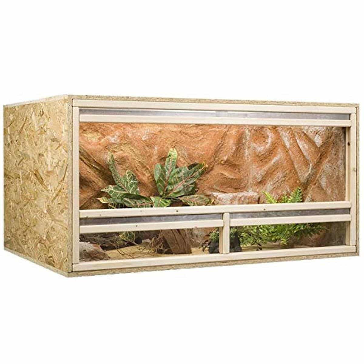 Test : terrarium en bois Holzkonzept OSB 120x60x60 cm