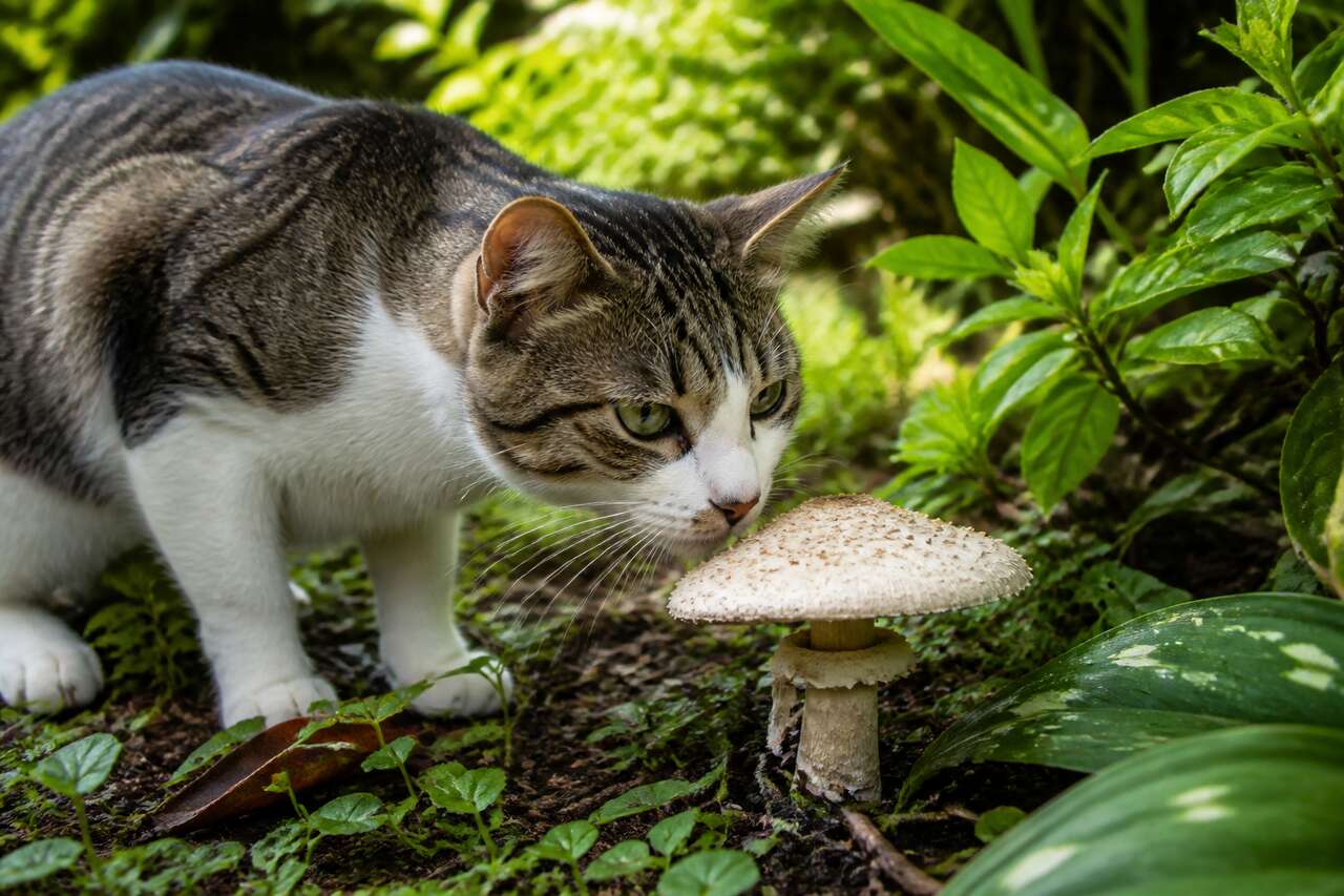 Le champignon : un danger pour votre chat ?