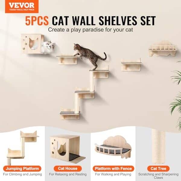 Découvrez notre test détaillé des étagères murales pour chat Vevor : qualité, installation et avis d'utilisateurs pour trouver l'équipement idéal.