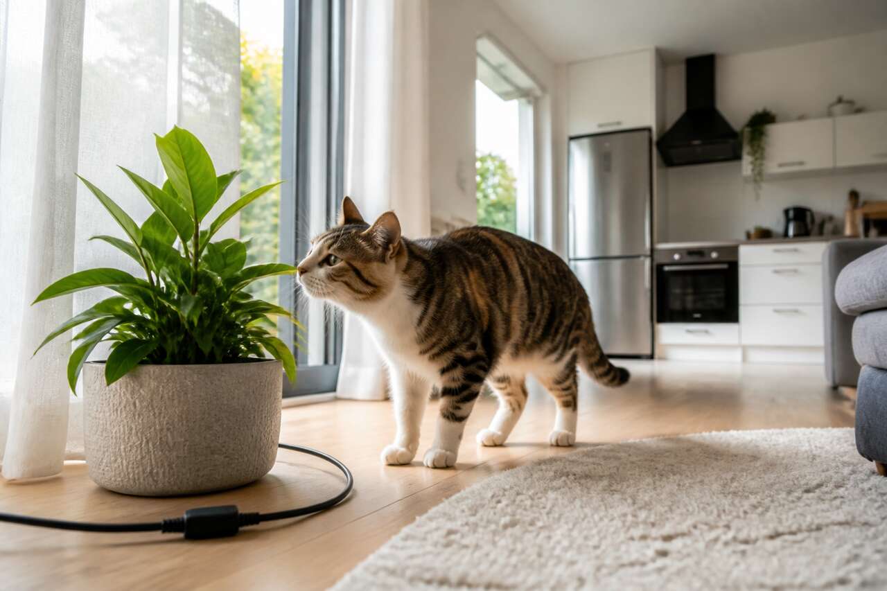Les dangers domestiques pour les chats