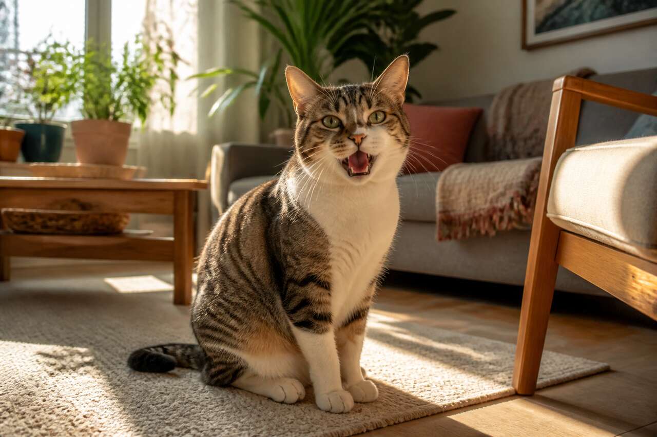 Comprendre le miaulement de votre chat : guide et astuces